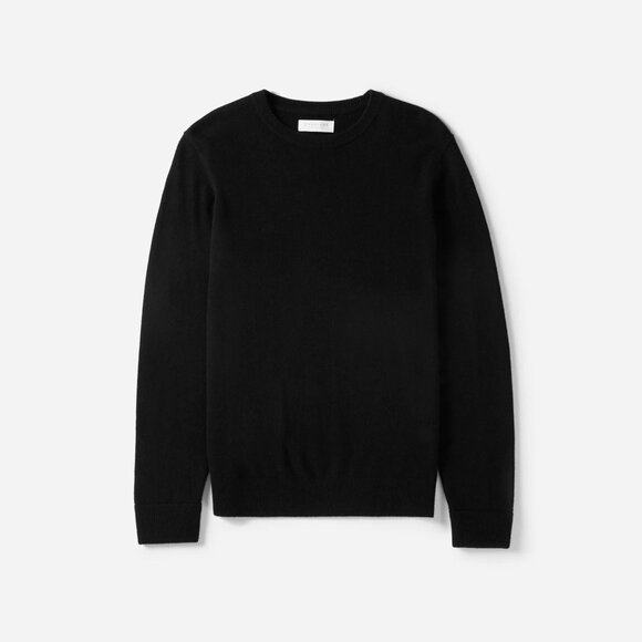 Everlane - Men’s Grade A Cashmere Crewneck Pullover in Black, size Medium - Picture 8 of 11